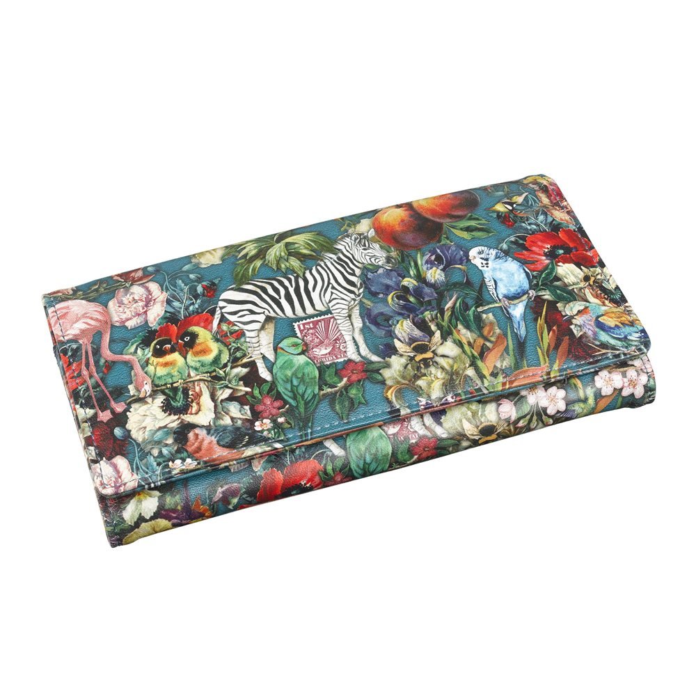 Wanderlust Trifold purse by Wild and Wolf Canterbury House Jewellers