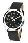 Limit Gents Black Dial Strap Watch