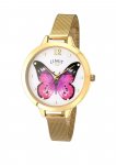 Limit Ladies GP Pink Butterfly GP Mesh Strap