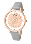 Limit Ladies Sunflower White Dial Grey Strap Watch