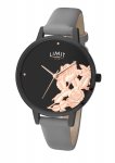 Ladies Limit Black Dial Secret Garden Strap Watch