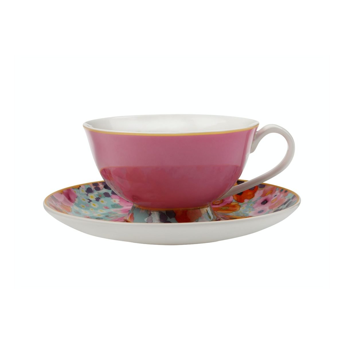 Maxwell & Williams Cashmere Bloems Tea Cup And Saucer Pink | Canterbury ...