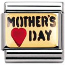 Nomination 18ct Gold  Mothers Day Charm.