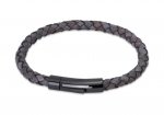 Gents Antique Brown Leather Bracelet