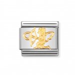 Nomination 18ct Gold Cupid Charm.