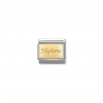 Nomination Stainless Steel, 18ct Gold Plate Nephew
