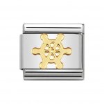 Nomination 18ct Gold Sailing Charm.