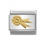 Nomination 18ct Gold Rosette Charm.