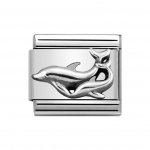 Nomination Silver Dolphins Charm