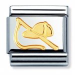 Nomination 18ct Gold Horse Riding Charm.