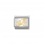 Nomination 18ct Bike Madame Monsieur Charm.