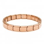 Nomination Rose Gold Plated Classic Bracelet  19 link Bracelet