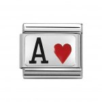 Nomination Silver Shine Ace of Hearts Charm