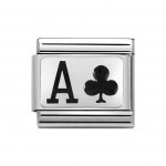 Nomination Stainless Steel & Silver Shine Ace of Clubs Charm