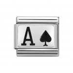 Nomination Stainless Steel & Silver Shine Ace of Spades Charm