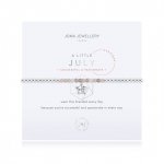 A LITTLE BIRTHSTONE JULY SUNSTONE BRACELET