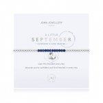 A LITTLE BIRTHSTONE SEPTEMBER LAPIS BRACELET