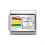 Nomination Classic Silver Pot of Gold Charm.