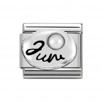 Nomination Silver Classic Silver June Pearl Charm
