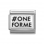 Nomination Stainless Steel & Silver Shine Classic Silver #ONEFORME Charm