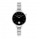 Nomination Paris Black Zircon set Round Dial Watch.