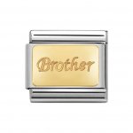 Nomination 18ct Gold Plate Brother