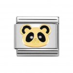 Nomination 18ct Gold Panda Head Charm.