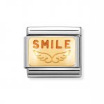 Nomination Stainless Steel, Smile Angel of Happiness Enamel Charm