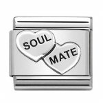 Nomination Silver Soul Mates Charm