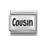 Nomination Silver Shine Silver Cousin Charm