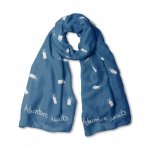Katie Loxton Turquoise Tropical Vibes Scarf