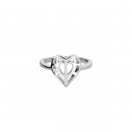 Azendi Silver Heart of Yorkshire Ring