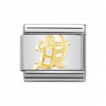 Nomination 18ct Gold CZ set Sagittarius ZODIAC Charm.