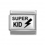 Nomination Silver Shine Classic Super Kid Charm