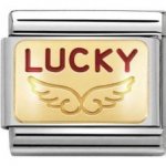 Nomination Angel of Good Luck Enamel Charm