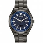 Mens Citizen Eco-drive Men's Sport Stainless Steel Watch