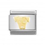 Nomination 18ct Golden Jack Russell Charm.