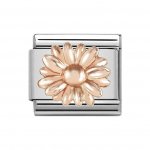 Nomination 9ct Rose Relief Daisy Charm