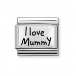 Nomination Silver I Love Mummy Charm