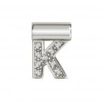 SeiMia Silver & CZ Letter K Pendant
