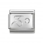 Nomination Silver Shine Zodiac Capricorn Charm.