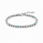 NOMINATION Instinct Stainless Steel with Turquoise Stones Bracelet
