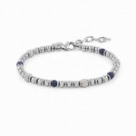 NOMINATION Instinct Stainless Steel with Blue Agate Stones Bracelet