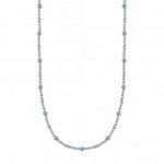 NOMINATION Instinct Stainless Steel with Turquoise Stones Necklet