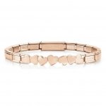 Trendsetter Rose Gold PVD Hearts Smarty Bracelet