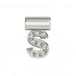 Nomination SeiMia Silver & CZ Letter S Pendant