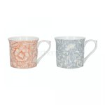 Victoria And Albert Horn Poppy Set Of 2 Palace Mugs