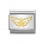 Nomination 18ct Star Angel Charm