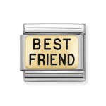 Nomination 18ct Best Friend Charm