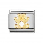 Nomination 18ct Gold Bear Charm.